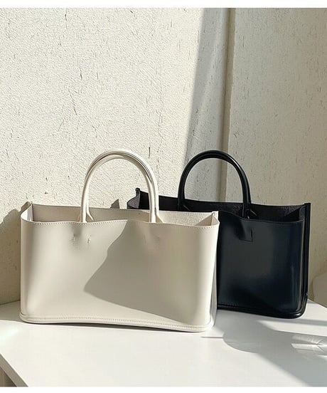 [OUTLET]square basket bag/4color