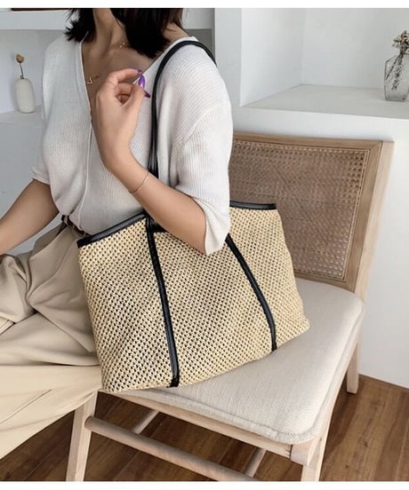 piping summer bag/3color