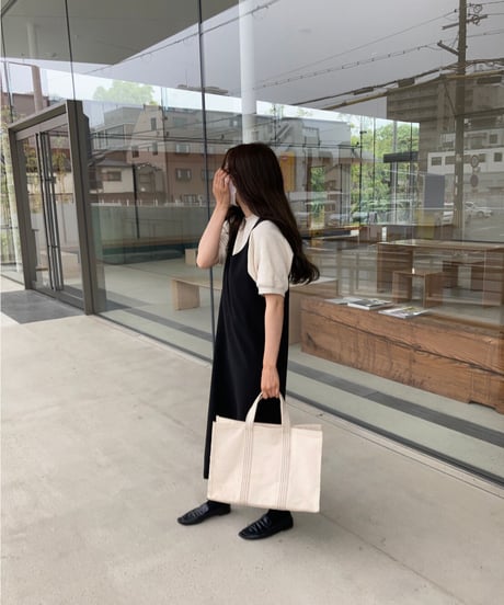 u neck sleeveless OP/2color