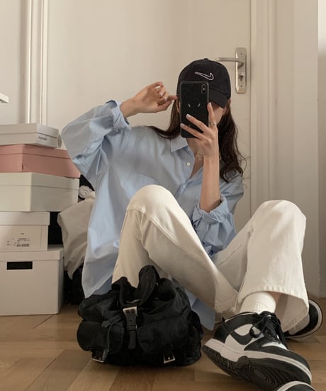 [OUTLET]double pocket color shirt/5color