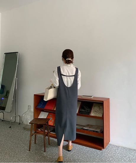 u neck sleeveless OP/2color