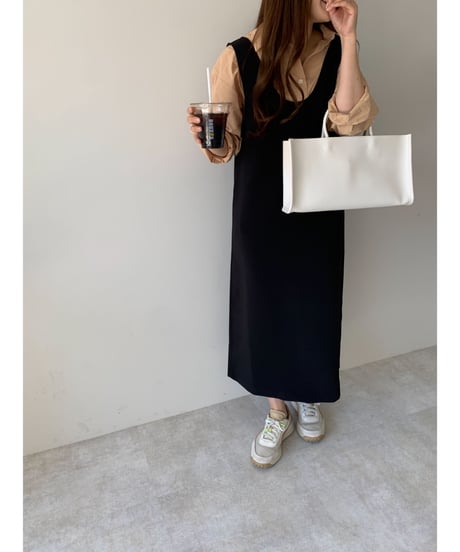 u neck sleeveless OP/2color