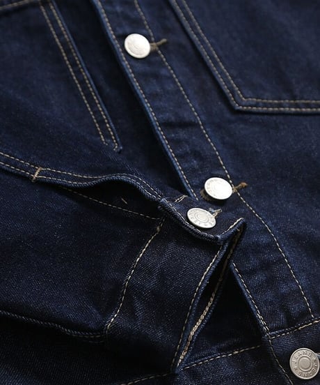 stitch denim jacket