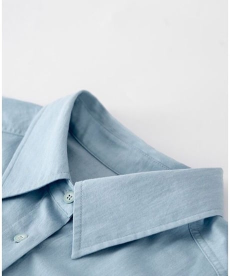 light denim shirt OP(half sleeve)