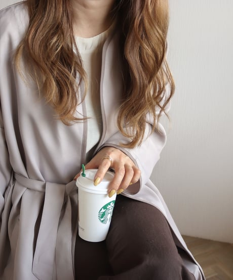 [OUTLET]piping long gown/2color