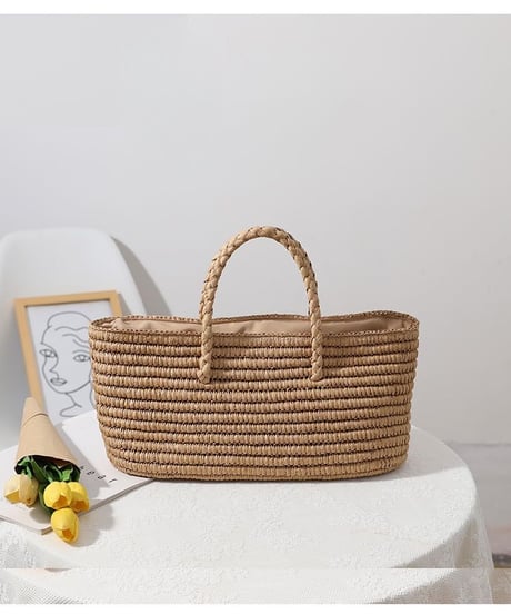 summer square tote bag