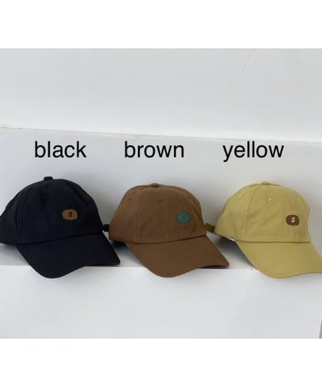 S logo cap/6color