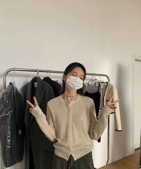 daily color cardigan/7color(ネコポス)
