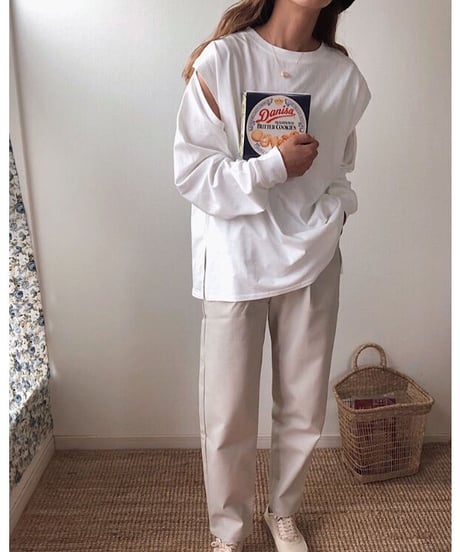 [OUTLET]eco leather pants/3color