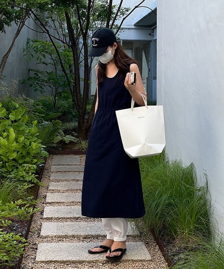 back butoon one-piece/2color