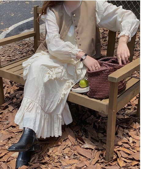 frill sweet dress