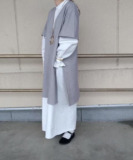 [OUTLET]caftan long tops/2color