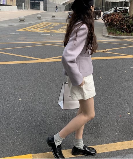 classical double button jacket/4color