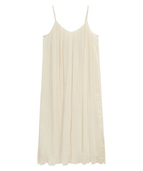 chiffon pleats camisole OP/2color