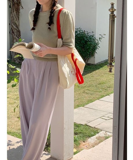 soft color slacks/3color