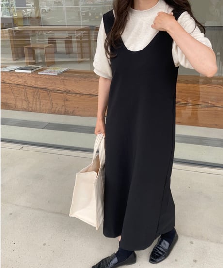 u neck sleeveless OP/2color