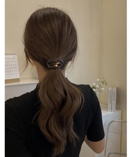 [OUTLET]eco leather hair wire/3color