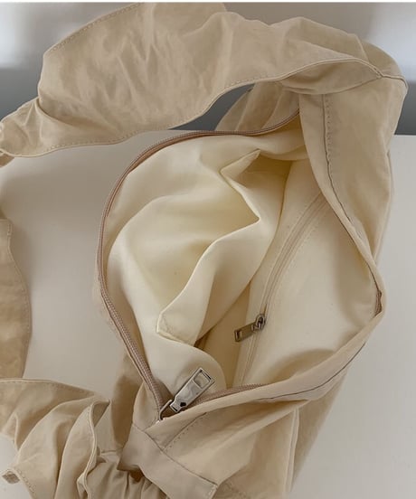 shirring handle bag/3color(ネコポス)