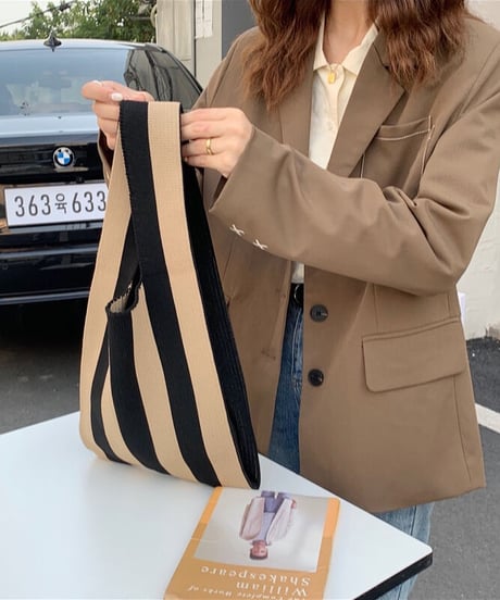 stripe tote bag（ネコポス）