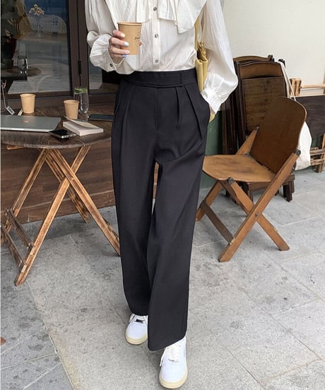 [OUTLET]basic daily  slacks/2color