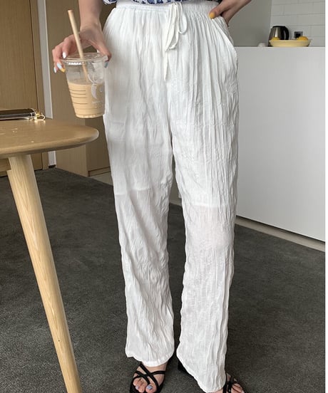 washer relax pants/2color