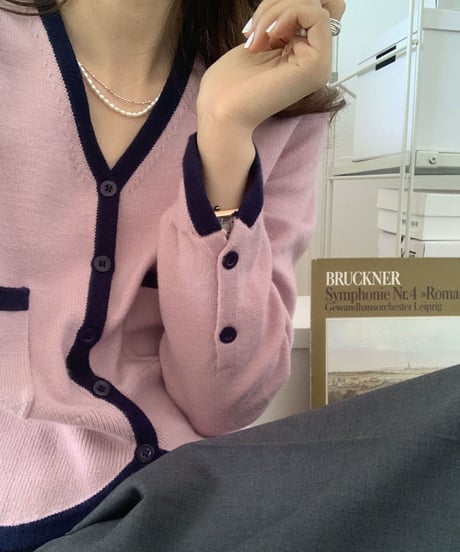 waist shape cardigan/3color