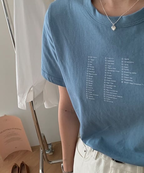 list T-shirt/3color(ネコポス)