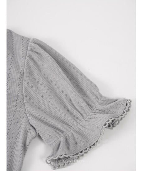 lovely puff tee/2color(ネコポス)