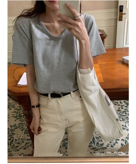 stitch white pants