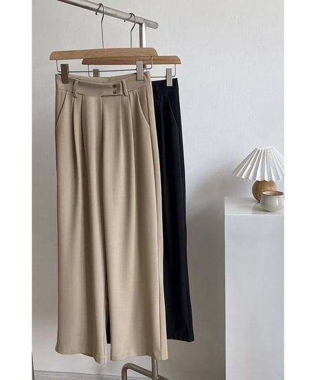 basic wide  pants/2color