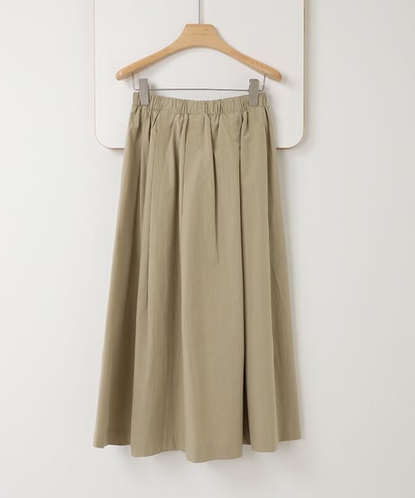 cotton volume skirt/2color