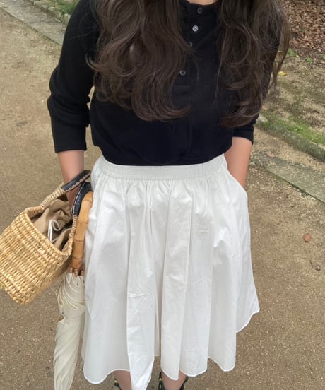 middle volume skirt/3color