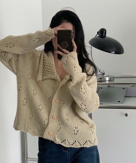 cutie shirt knit/4color