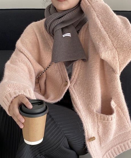simple rib muffler/9color