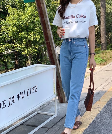 vanilla cake tee/3color