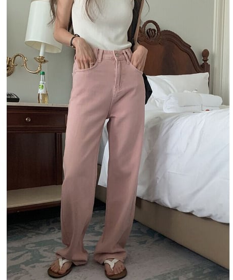 color straight denim/2color