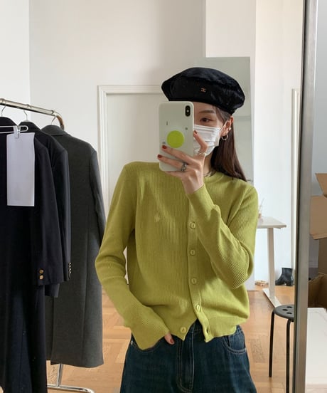 daily color cardigan/7color(ネコポス)
