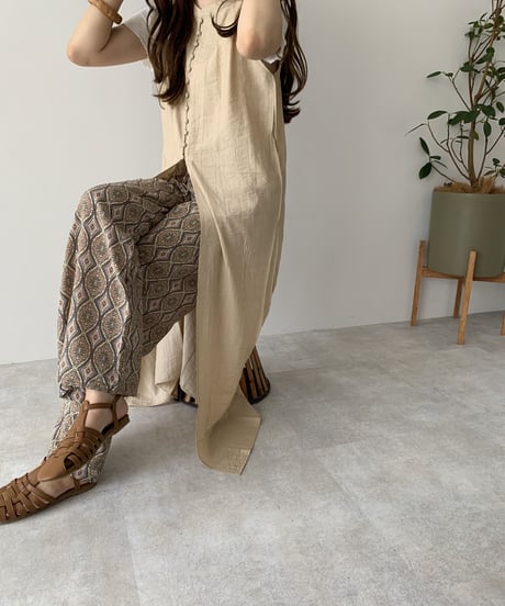 2way long gilet/3color(ネコポス)