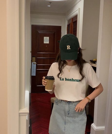 La bonheur tee/3color(ネコポス)
