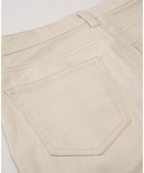 highrise cropped white denim