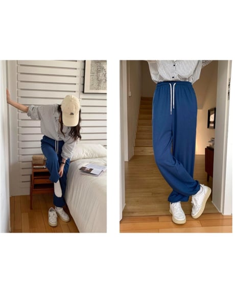 jogger relax pants/2color