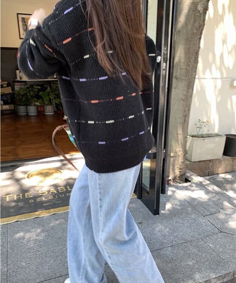color line soft knit PO/2color