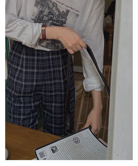 check slacks/2color
