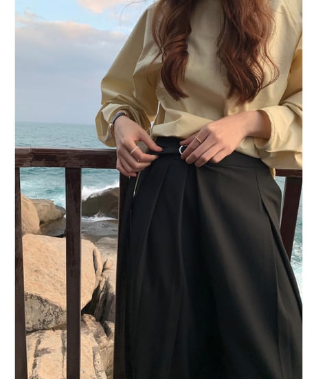wrap wide slacks