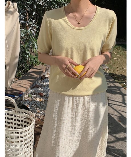 soft knit tops/7color(ネコポス)