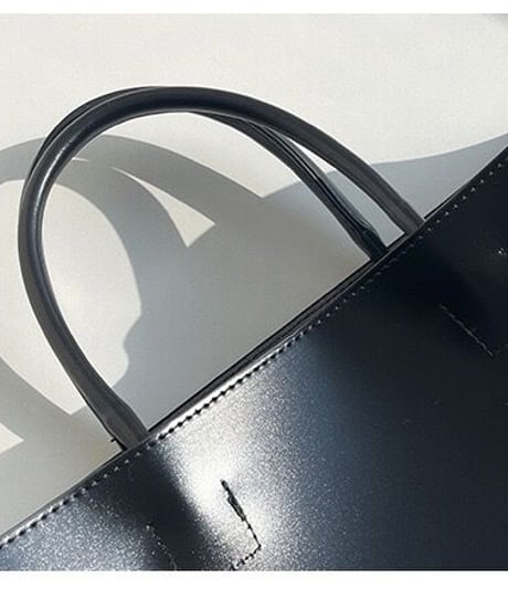 [OUTLET]square basket bag/4color