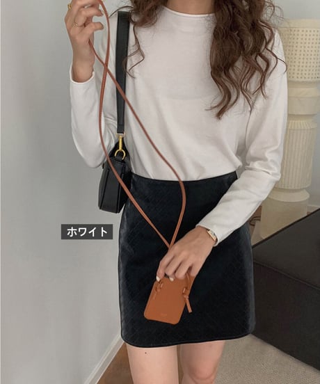 mock neck color knit/11color