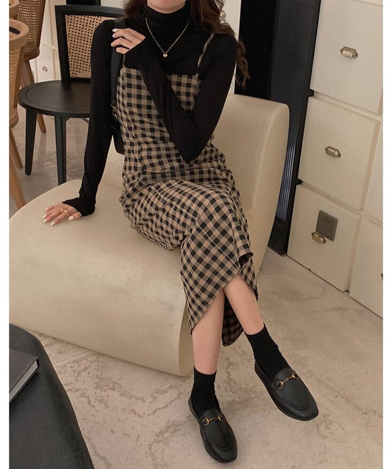 check camisole dress/2color | as.style