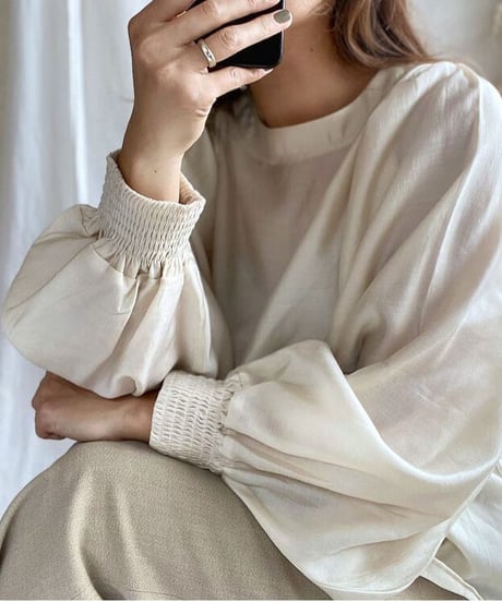 【original】balloon sleeve blouse