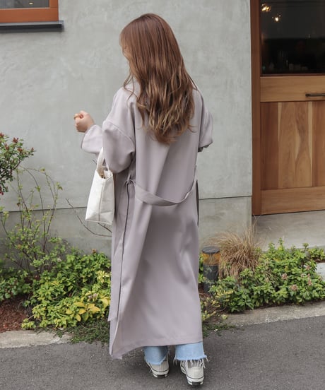 [OUTLET]piping long gown/2color